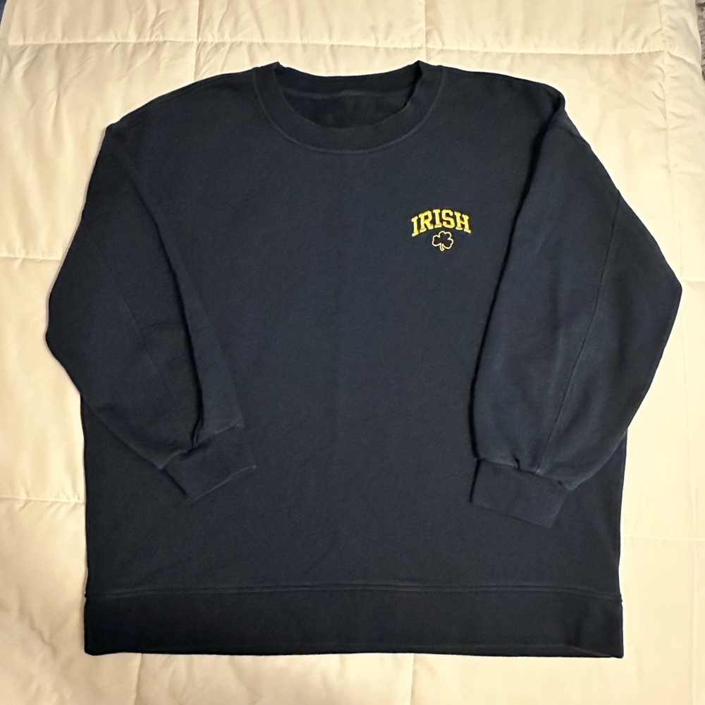 lululemon Notre Dame Perfectly Oversized Crew - navy
